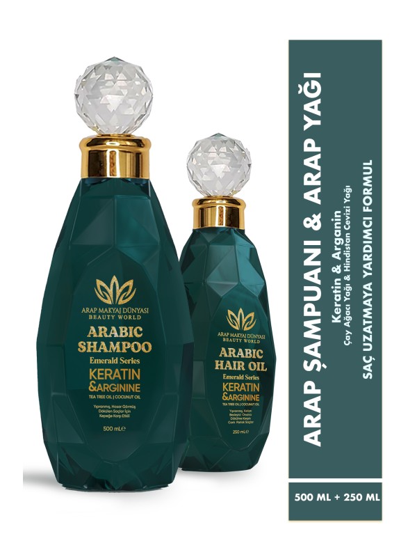 Arap Yağı & Şampuanı 2'li Set 