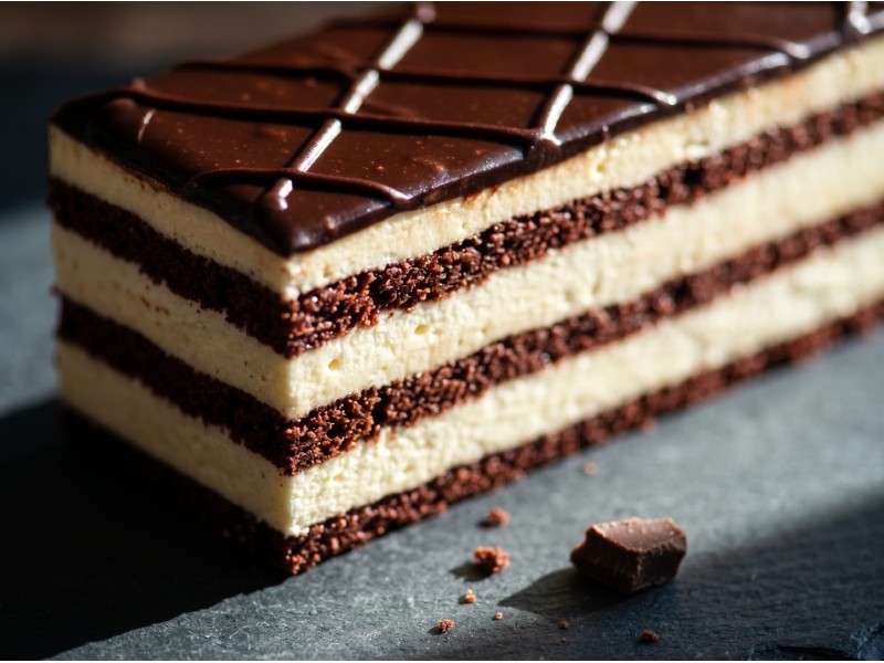 Dark Chocolate Angel Cake