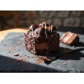 Black Profiterole Mono Cake