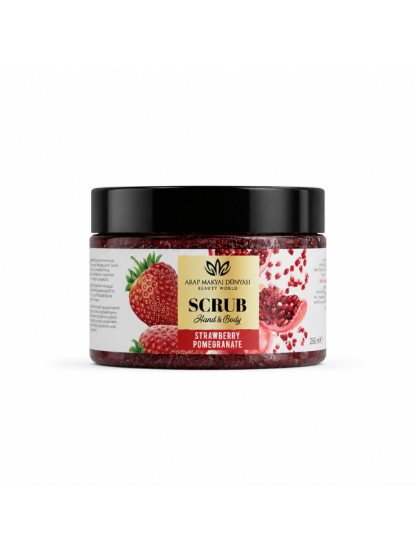 Scrub - Çilek ve Nar El & Vücut Peeling 250gr